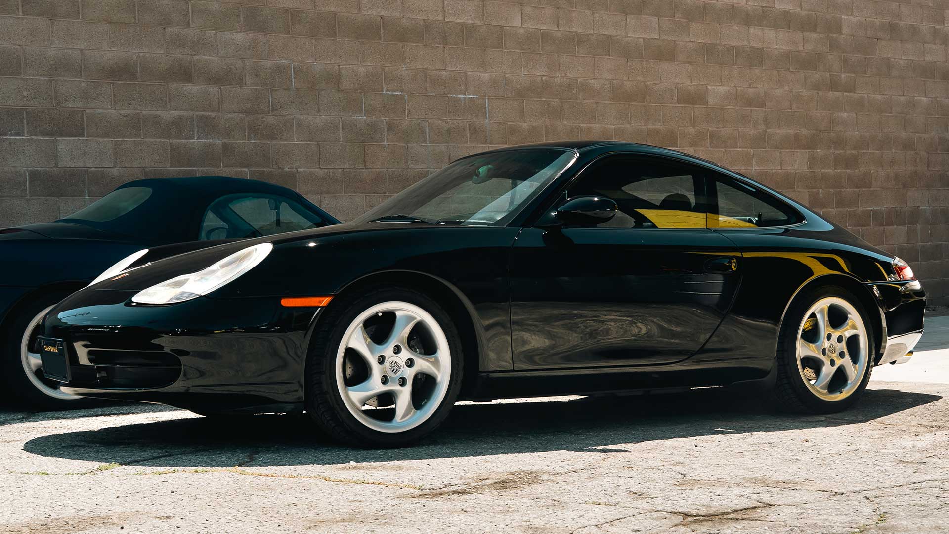black 996 911 used porsche in for pre purchase inspection