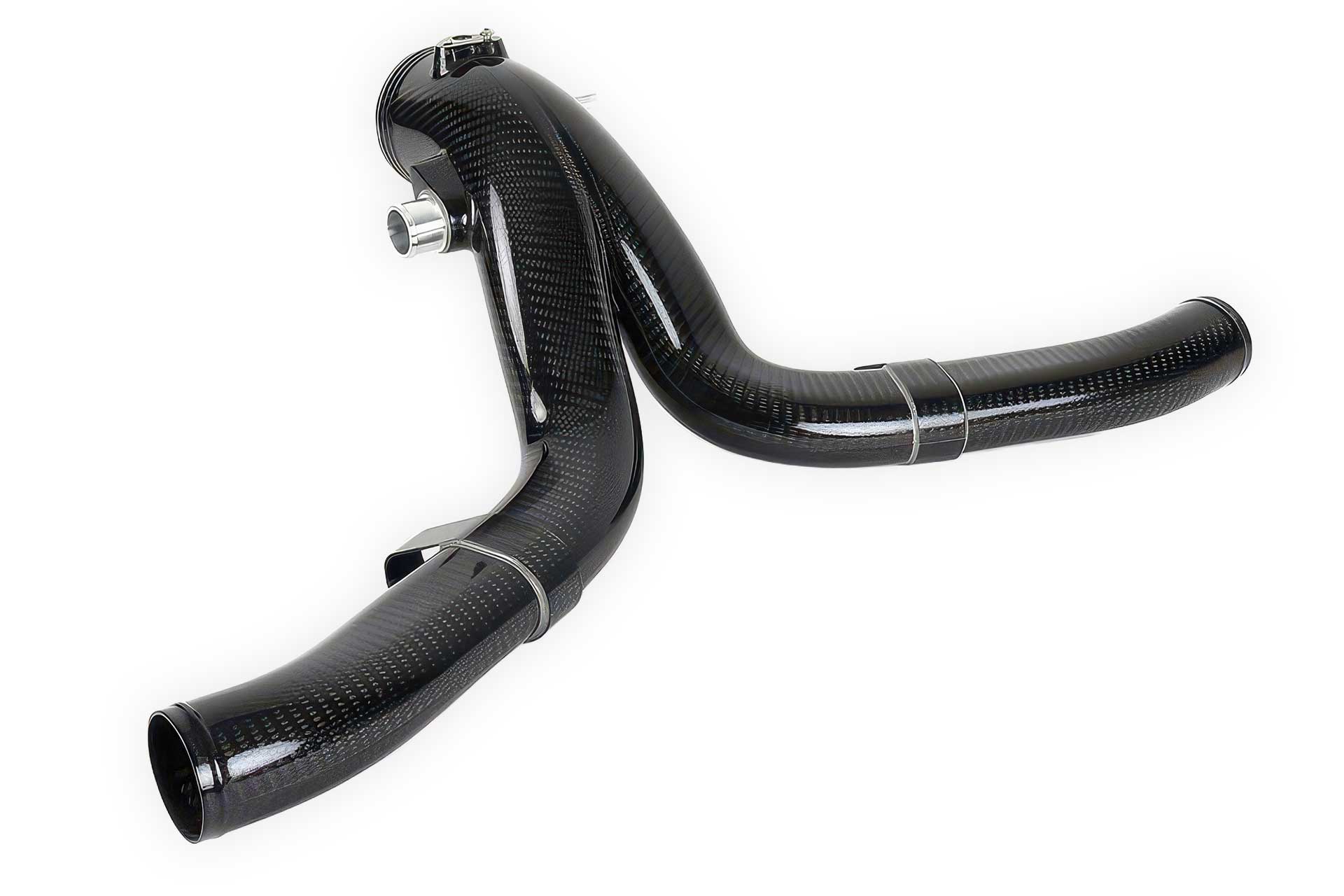 carbon fiber ipd y pipe for turbo porsche intake system