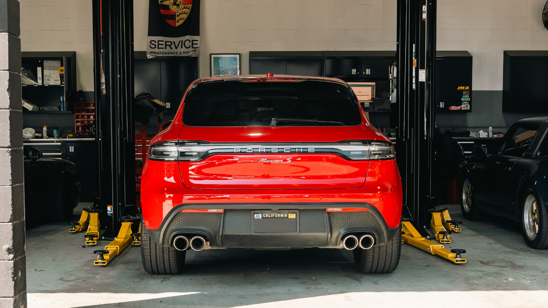 red porsche macan service thousand oaks
