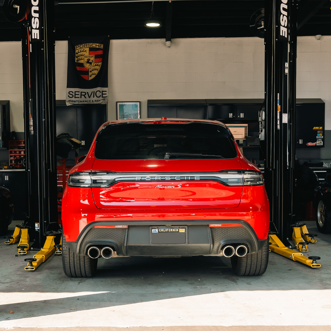 red porsche macan service thousand oaks