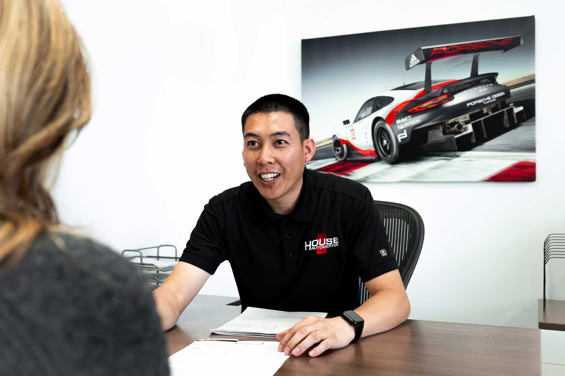 porsche service manager job opening