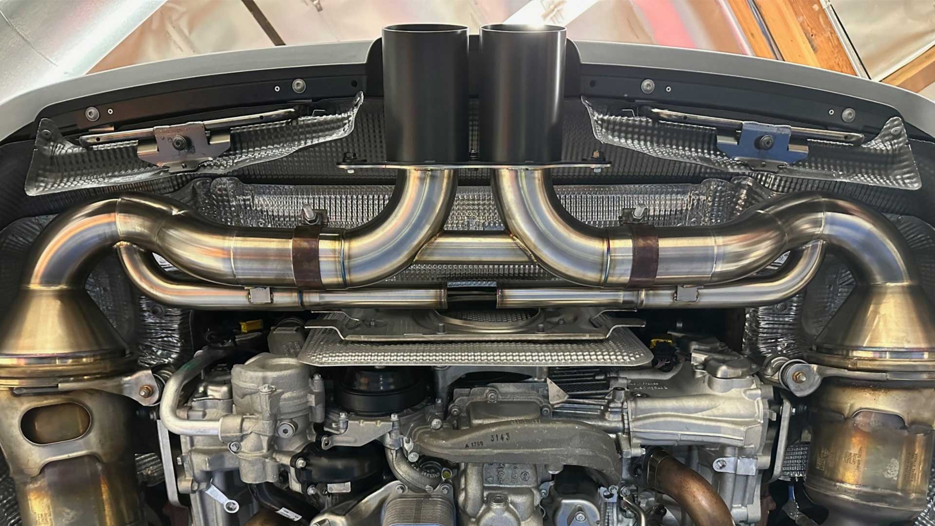 sharkwerks porsche 911 performance exhaust systems