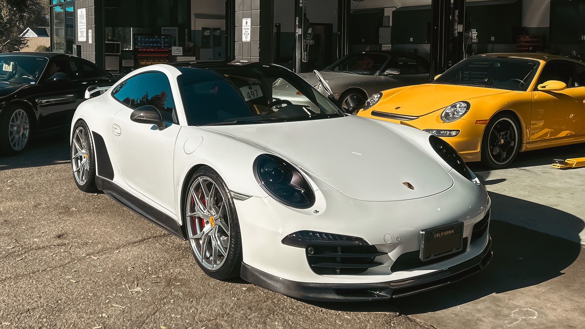white porsche 911 service thousand oaks