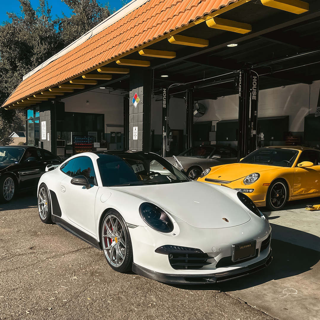 white porsche 911 service thousand oaks